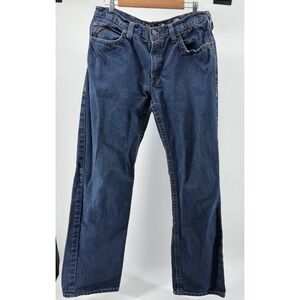 Ariat FR M4 Relaxed Bootcut Work Jeans 35x36 Western Cowboy Ranch Workwear Denim